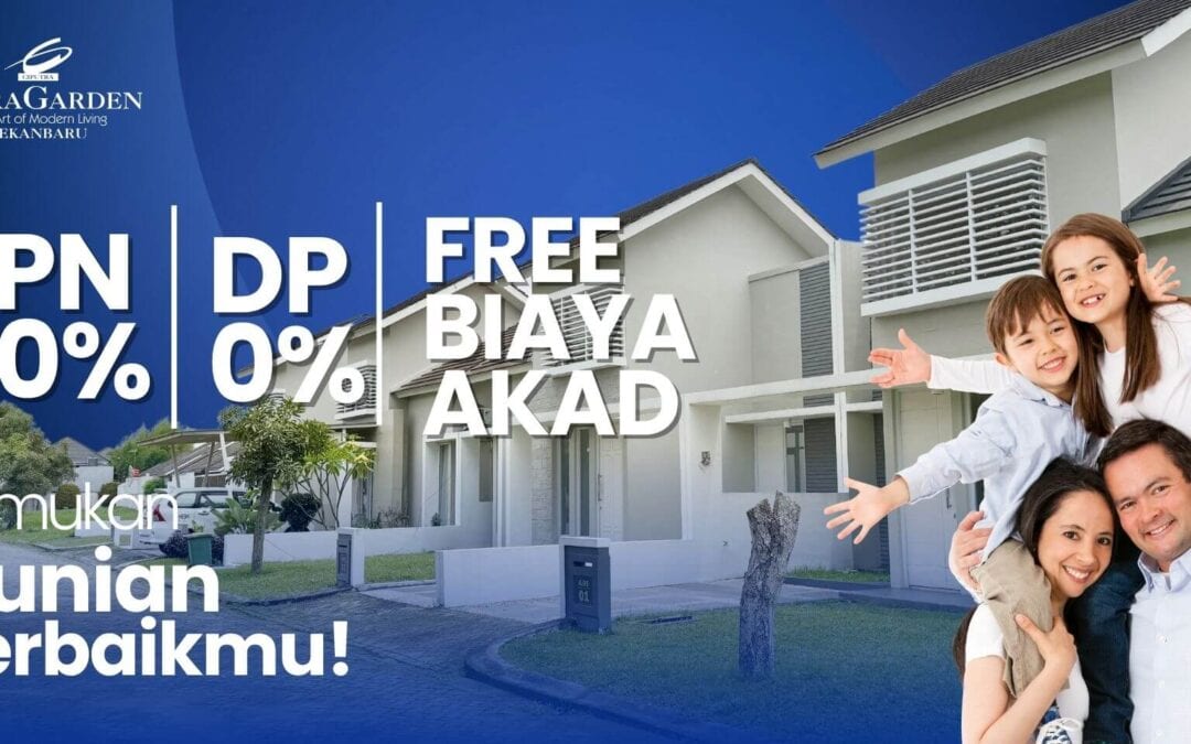 Dapatkan rumah minimalis di perumahan cluster Pekanbaru, dengan promo menarik bulan Juli!