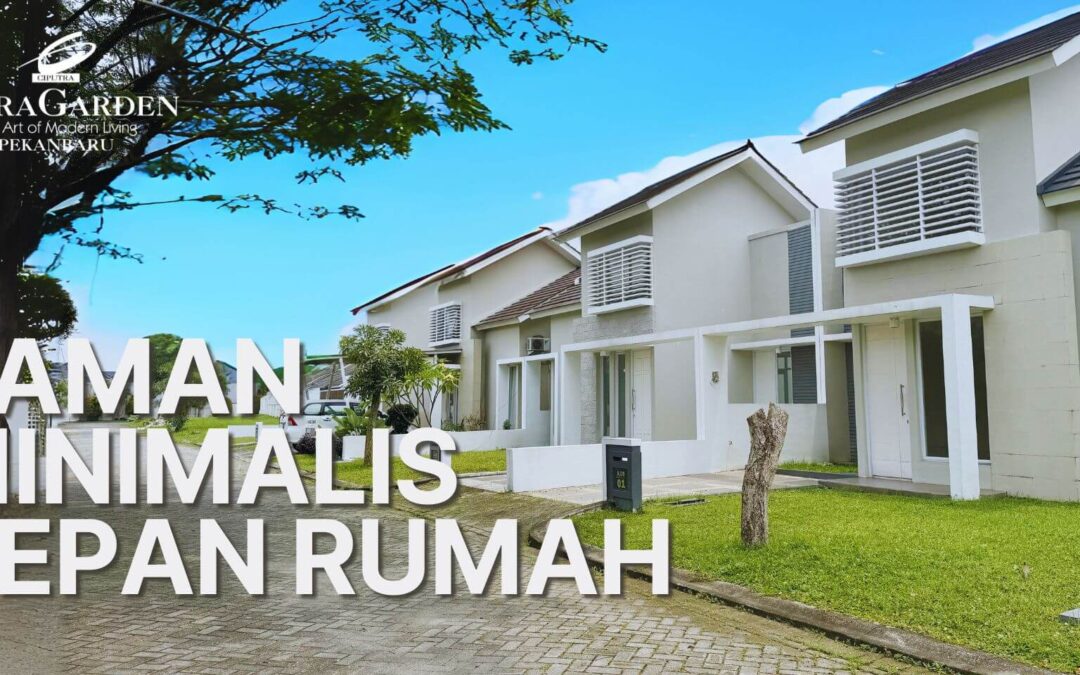Taman Minimalis Depan Rumah Ala Resort